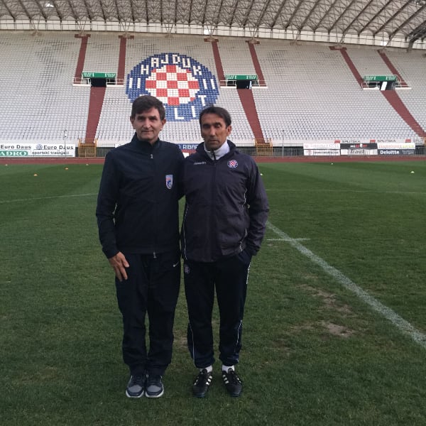 nogometni trener Zoran Tomić i Zlatko Vujović